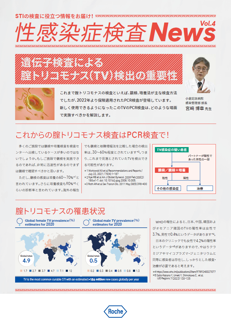 遺伝子検査によるTV検出の重要性